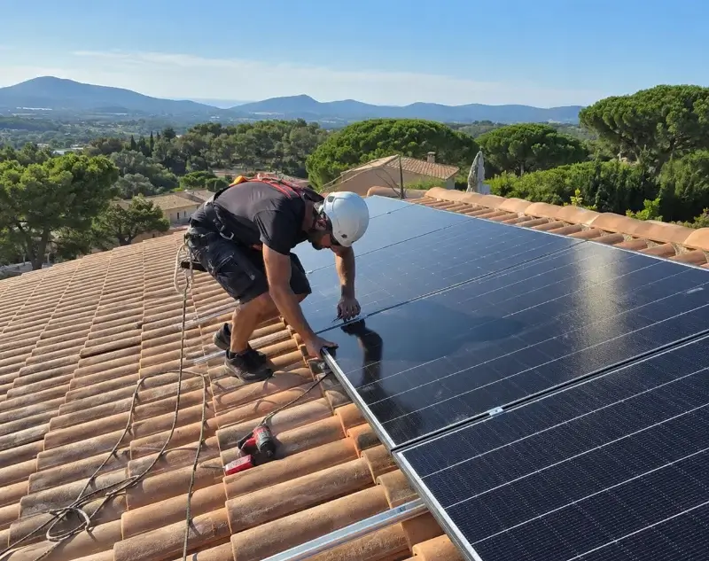Installateur panneaux solaires Le Val — pose photovoltaïque sur toiture